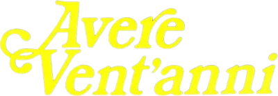 Avere vent'anni